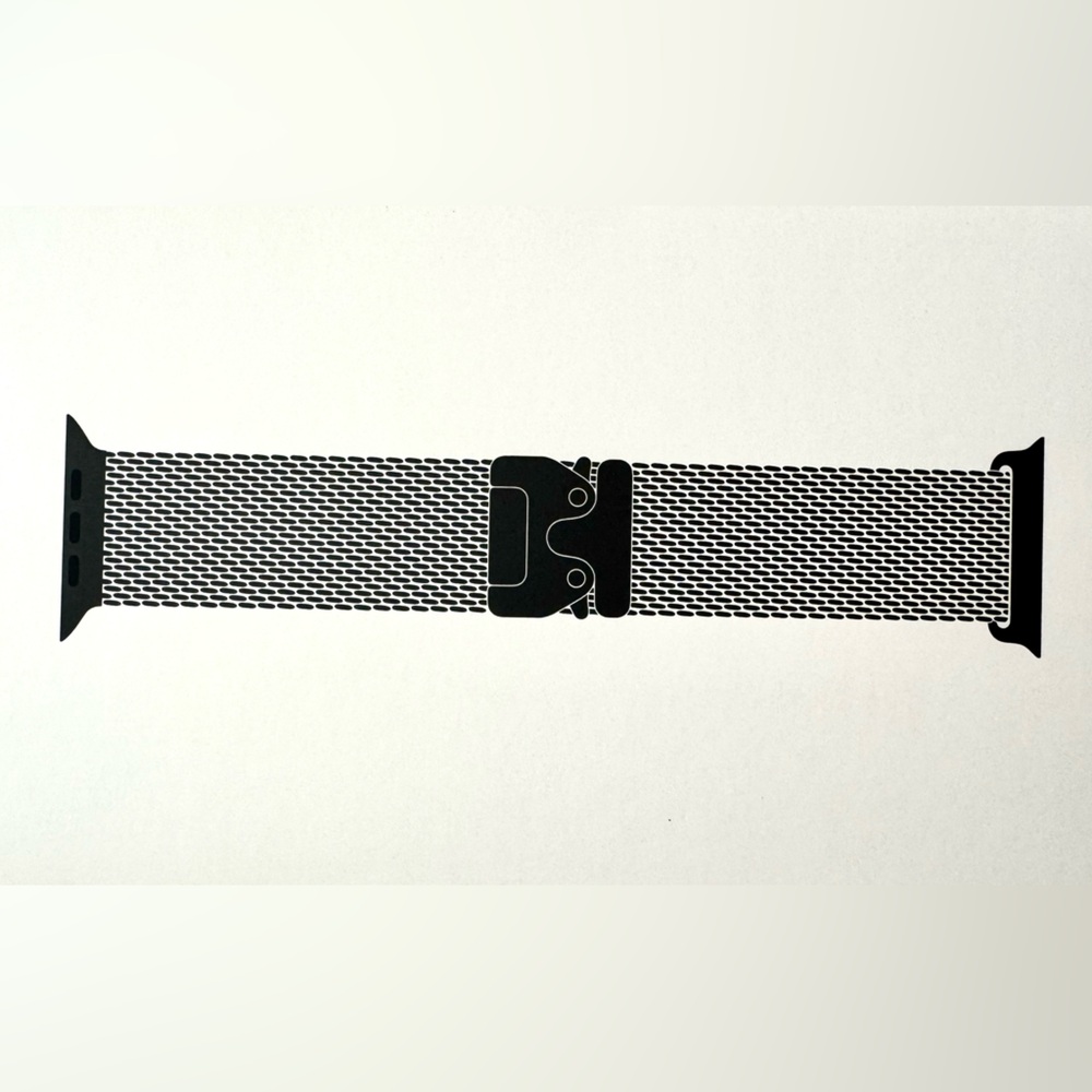 Apple iWatch 49mm BLACK Titanium Milanese Loop size "S" for Ultra 2, Sealed, New